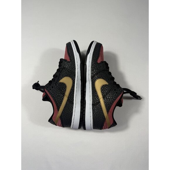 New Nike SB Dunk Low Walk Of Fame Shoes Mens Size 7 Black Red 504750-076 main image 7